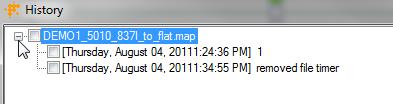Backing up Maps File Save as Backup Map File lets you save a backup to Translator s Mapbackup\files directory, and include an optional comment. (This does not save the map to the Database directory.
