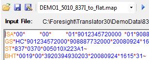 Colors To change the colors of the EDI in the bottom right test pane: 1. Choose Settings Translation Tool Settings EDI Color Coding. 2.