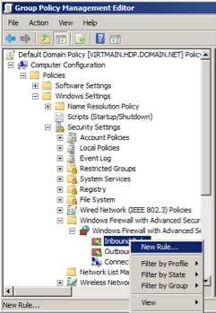 Go to Computer Configuration -> Policies -> Windows Settings -> Security Settings ->
