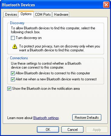 11 Verizon Wireless VZAccess Manager 1.3.3.1 Microsoft Bluetooth Devices Pairing Your Phone With Your Computer 1. In your computer's system tray, double-click the Bluetooth icon ( ).