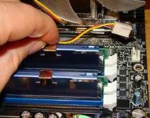 This heat pad improves the transfer of heat from the CPU to the heat sink.