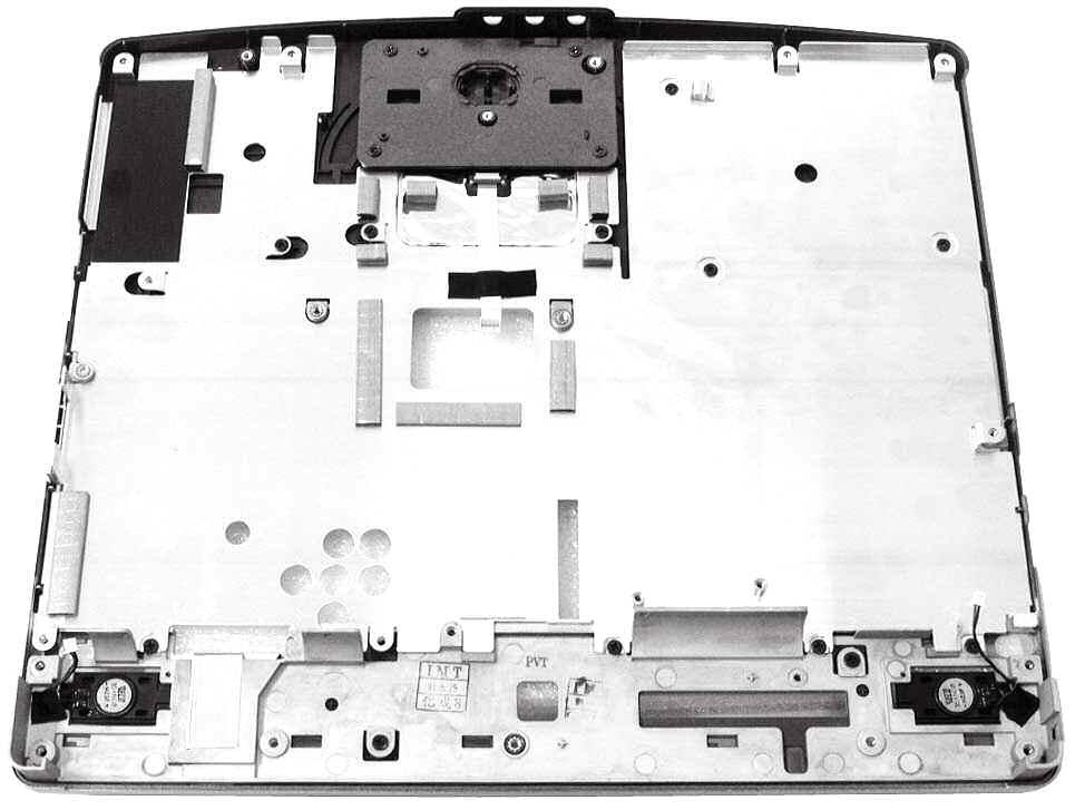 2.2.11 Touchpad Disassembly 1. Remove the system board. (See section 2.2.10disassembly) 2.