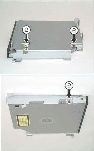 pictures below, and remove the CD-ROM or DVD-ROM unit