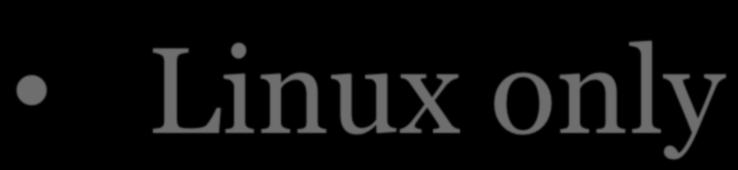 Docker Linux only So: Run
