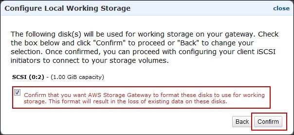Ongoing Management of Working Storage for a Gateway Ongoing Management of Working Storage for a Gateway Topics Adding More Working Storage (p. 74) Removing Working Storage (p.