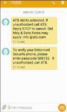 This verification process is required for each new phone number added for Enhanced Security.