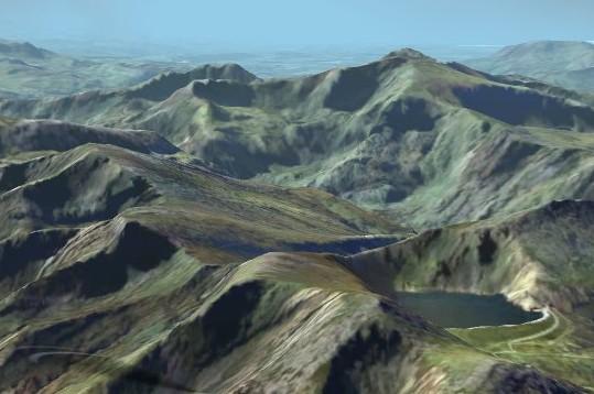 Motivation: Terrains by interpolation To build a model of the terrain surface,