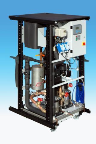 Design 3 RDHx with CDU and secondary water loop 4 Coolant Distribution Units (CDU s) CDU is floor-mounted device heat
