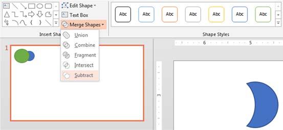 Like its counterpart, the Shape Styles group s largest area is a menu of preset styles using a tight vertical scrollbar which stacks icons for the previous row,