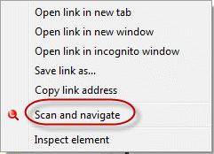 Right click on the link of 'Details' column displays an option configures what the item to add to context menu. To set a type of scanning process Click the Comodo Dragon icon at the top-left corner.