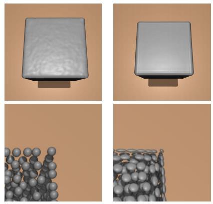 particles Reconstructing Surfaces of Particle-Based Fluids Using Anisotropic Kernels [Jihun Yu