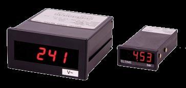 machine utilisation. An electromechanical display or LCD display with non-volatile memory, ensures the count is retained in the event of power loss.