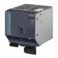 new! new! Technical Data SITOP modular 3-phase basic unit, 1 output Output voltage / current, type 24 V/20 A, PSU8600 24 V/40 A, PSU8600 Article No.