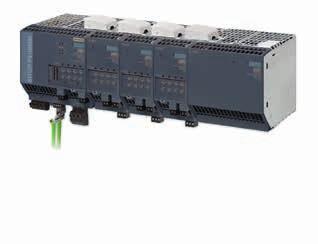 Networked Power Supply - the modular PSU8600 offers complete TIA integration Top integration with complete system integration into TIA The innovative SITOP PSU8600 power supply system is completely