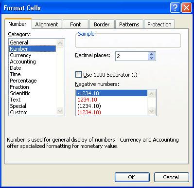 Increase/Decrease Decimal To increase/decrease the number of digits after the decimal point of a number, click on the Increase Decimal or Decrease Decimal buttons Formatting toolbar.