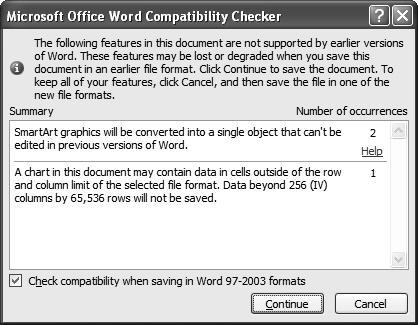 Exercise Save a Word 2007 Document in Word 97-2003 Format 1. In Microsoft Word 2007, open Styles.docx. 2. Click the Office button. 3.
