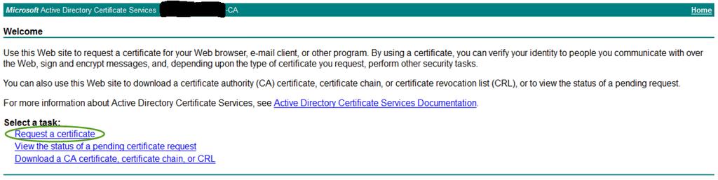 To create a certificate file to import to NetScaler 1.