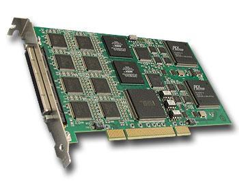 PCI-SIO8BXS-SYNC Eight Channel High Performance Serial I/O PCI Card Featuring /RS232/RS423 Software Configurable Transceivers and 32K Byte Buffers (512K Byte total) The PCI-SI08BXS-SYNC is an eight