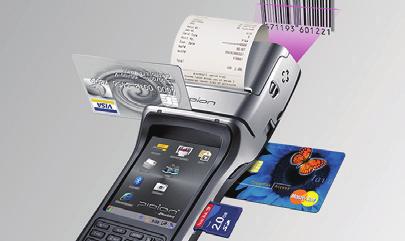 This all in one mobile POS suits for retail mobile point of sale, mobile data processing, receipt and invoice printing,