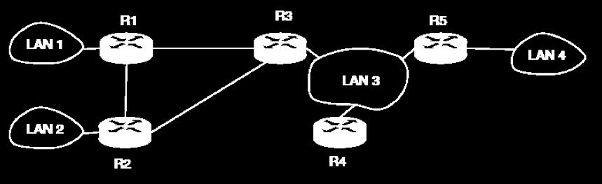 OSPF Interior Routing Protocol (1) OSPF computes