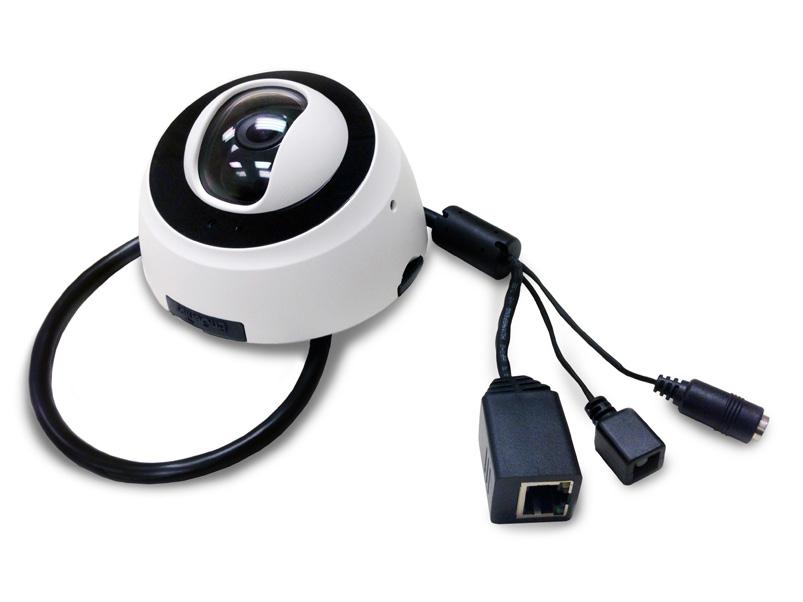 3af PoE EDS6115 / EDS6255 Wi-Fi Mini Dome IP Cameras Manual Pan/Tilt Lens Tool Built-In Lens IR