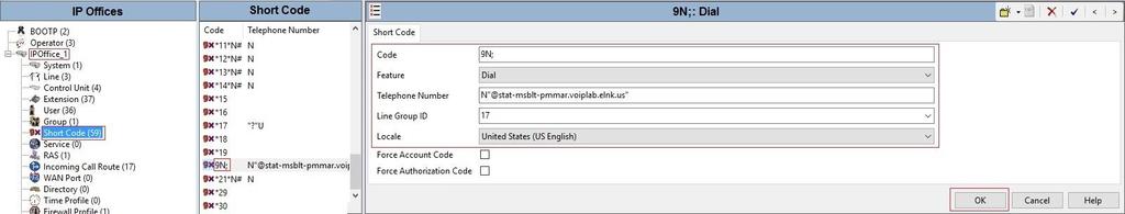 5.7. Outgoing Call Routing Short Code The following section describes the Short Code for outgoing calls to EarthLink.