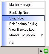 it to sync files. OR Click Sync Now in the lower right corner of the Sync window.