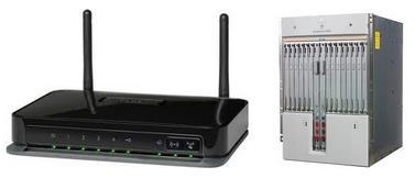 Sebuah router berfunsi sebagai penterjemah informasi dari satu rangkaian ke satu rangkaian yang lain.