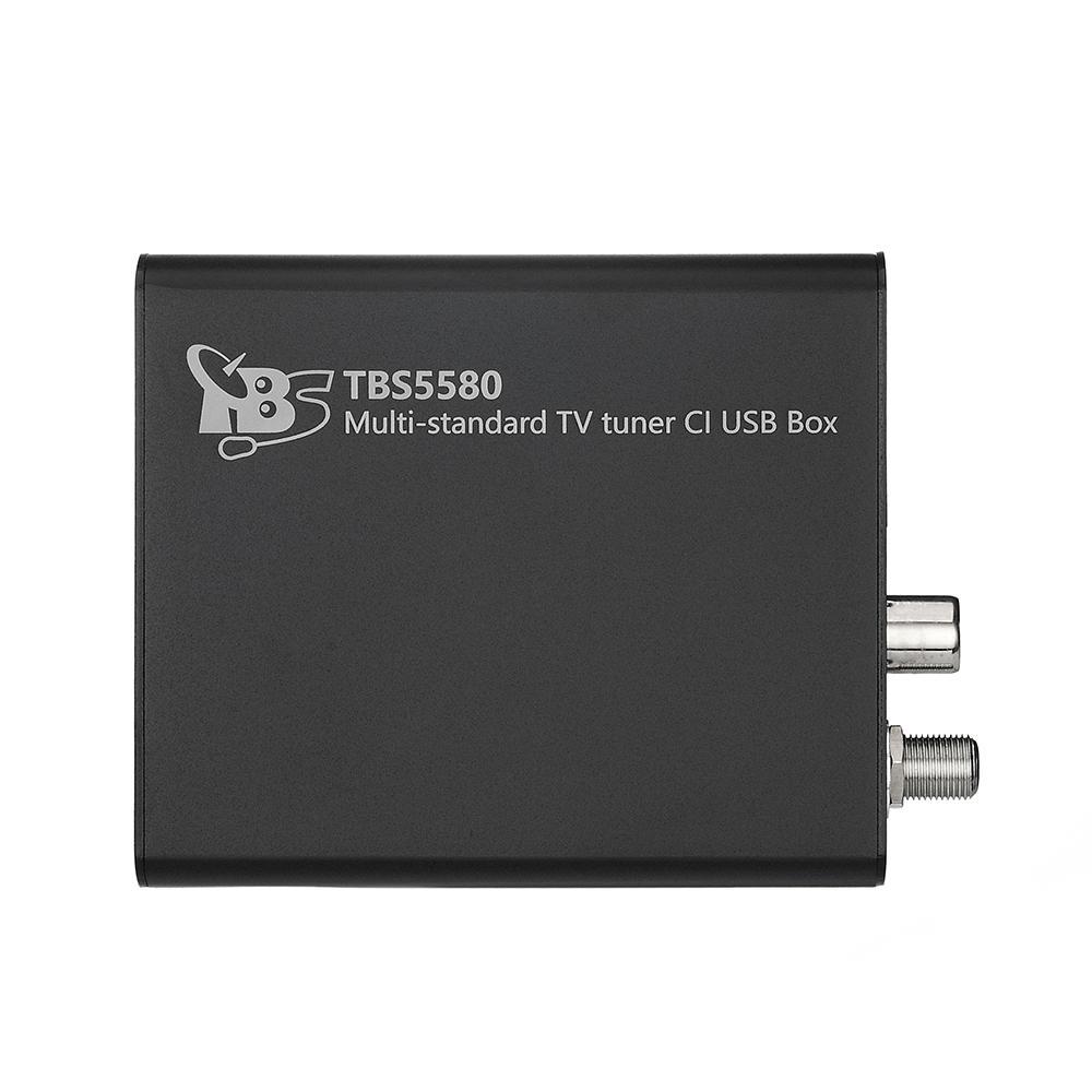 Dear Customers, TBS5580 User Guide TBS5580 is a multi-standard external TV tuner USB box with CI interface, it is supports multiple digital TV standards, including DVB-S2/S, DVB-T2/T, DVB-C2/C,