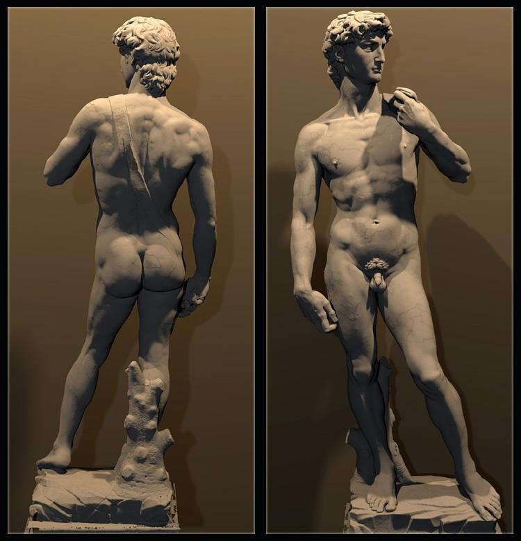 Laser scanned models The Digital Michelangelo