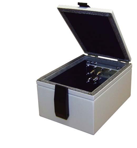 JRE 0709-P RF Shielded Test Enclosure $425 Our smallest portable enclosure - ideal for dongles, cellphones, pagers Roomy 4 x 6 x 8.