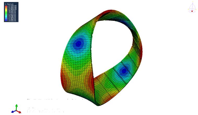 Virtual tire stiffness test The virtual model of experimental stand was created in CATIA V5 than transformed into virtual mechanism in Virual.Lab. Stand geometrical representation is showed in fig. 2.