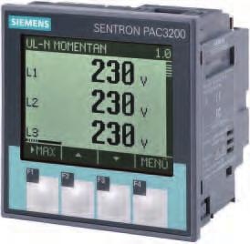 SENTRON Multifunction Measuring Instruments Catalog PAC3200 multifunction measuring instruments /2 - Overview /3 - Benefits /4 - Application /4 - Selection and ordering data /4 - More information