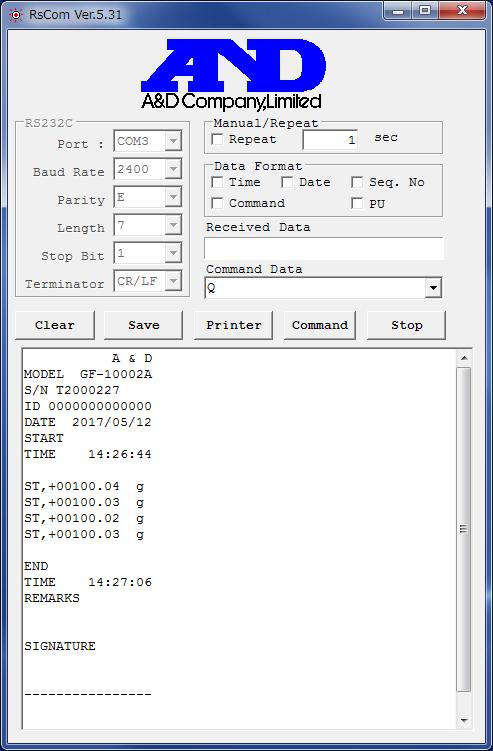 9.2 Using the Balance's Functions 9.2.1 Printing and recording GLP data with your printer If the GLP data output function of the balance is used, this GLP data can be sent to a printer connected to a computer.