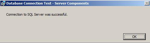 Install/Upgrade process If the SQL Server release is supported and the details provided are valid you will receive the following confirmation: Click OK to continue with the installation.