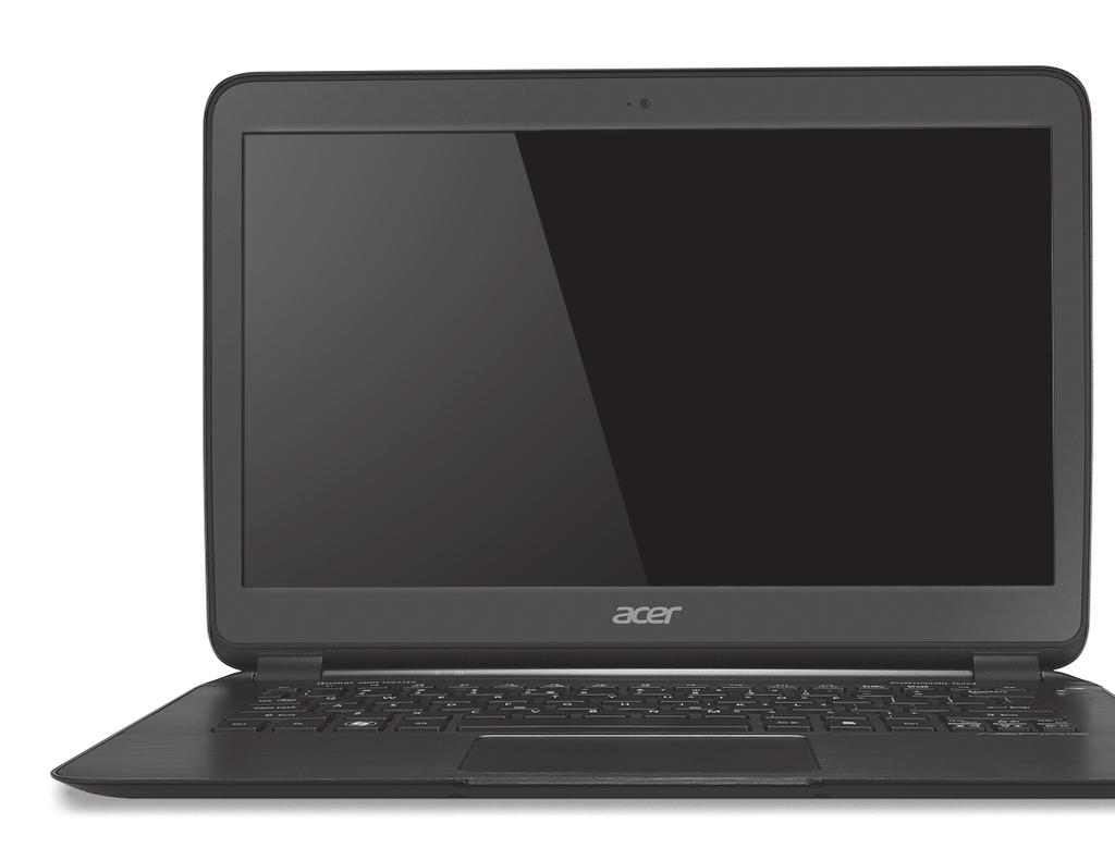 4 Your Acer notebook tour After setting up your computer as illustrated in