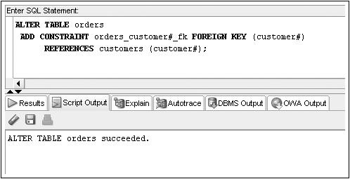 Using the FOREIGN KEY Constraint Requires a value to exist in the referenced column of another table NULL