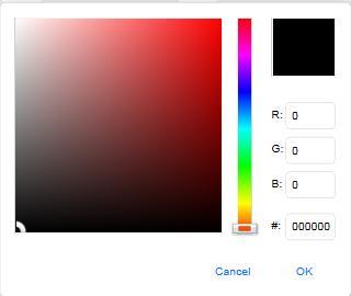Revision: Final Draft May 20, 2015 Page 9 of 16 Use the slider on the right of the color map to select the color.
