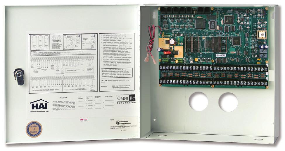 The Omni IIe Controller Omni IIe is an ideal and economical choice for homes and small businesses.
