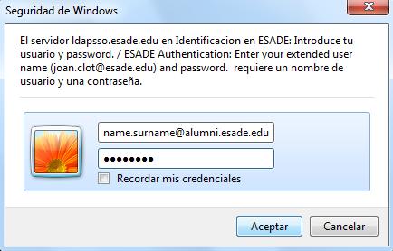 Accessing your e-mail account with a browser This manual explains how to connect to and use your ESADE e-mail through any computer with Internet access.