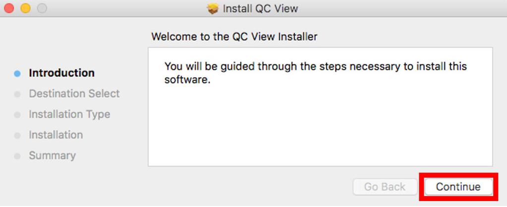 developers. Step 3 QC View will be located in your Applications Folder.