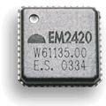 Chipcon/Ember CC2420 Single-chip 802.15.4 radio transceiver, $5 Incorporated into the Telos motes you are going to use in this class... 1.8V supply, consumes 19.7 ma receiving, 17.