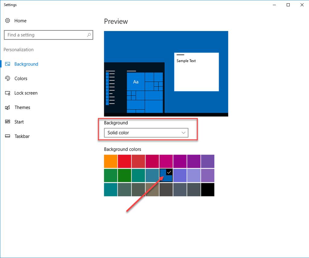 Lab - System Utilities in Windows 10 Step 3: Change your desktop background settings. a. To open the Choose your desktop background window, right-click the Desktop, select Personalize.