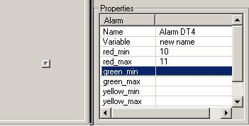 PROFIBUS Application Editor Section 2 Application Alarm An alarm button is available for the toolbox.