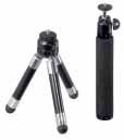 004048 12 pieces in a display box 004049 004048 004049 10 MB 12 X Traveller Mini Mini/Table Tripod - For compact photo and video cameras - With ball tilt head - With A 1/4 threaded mount - 3-section