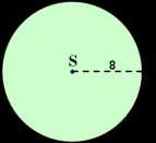 Eample 1: Find the area of circle S Eample 2: Find the area of circle S, if RT = 20 Eample