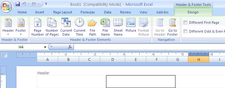Excel New Features In addition to the common features mentioned earlier, Excel 2007 has many new or enhanced features.
