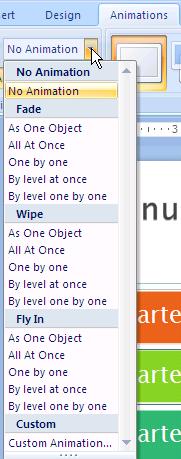 which displays as the last option from any of the above examples. This is covered in more detail in the PowerPoint 2007 Basics class. 1.