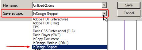 Snippets A snippet is file (idms) and it stores objects and/or pieces of information that one might reuse over and over again on a page.