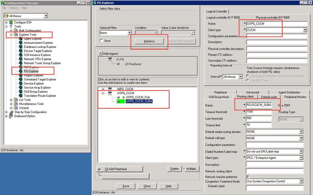 Adding Peripheral Gateway for CUCM Task - Install JTAPI Plugin - Create CTI Route Point in CUCM - Create Application